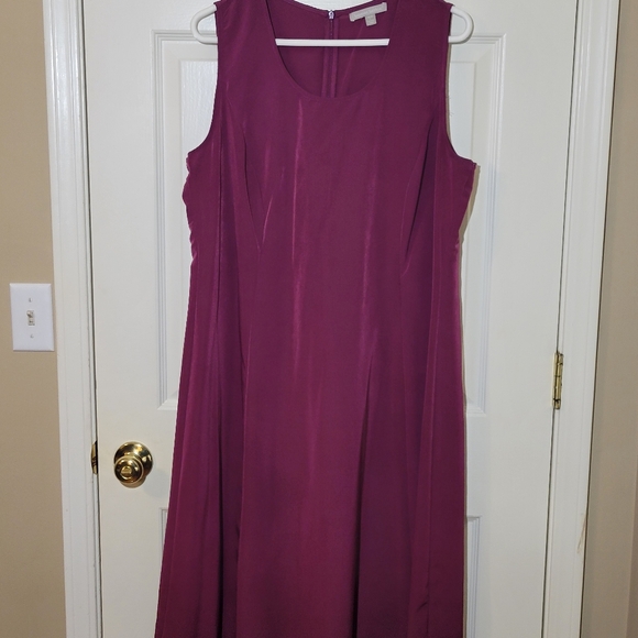 Light Burgundy two-piece dress set - Picture 4 of 4